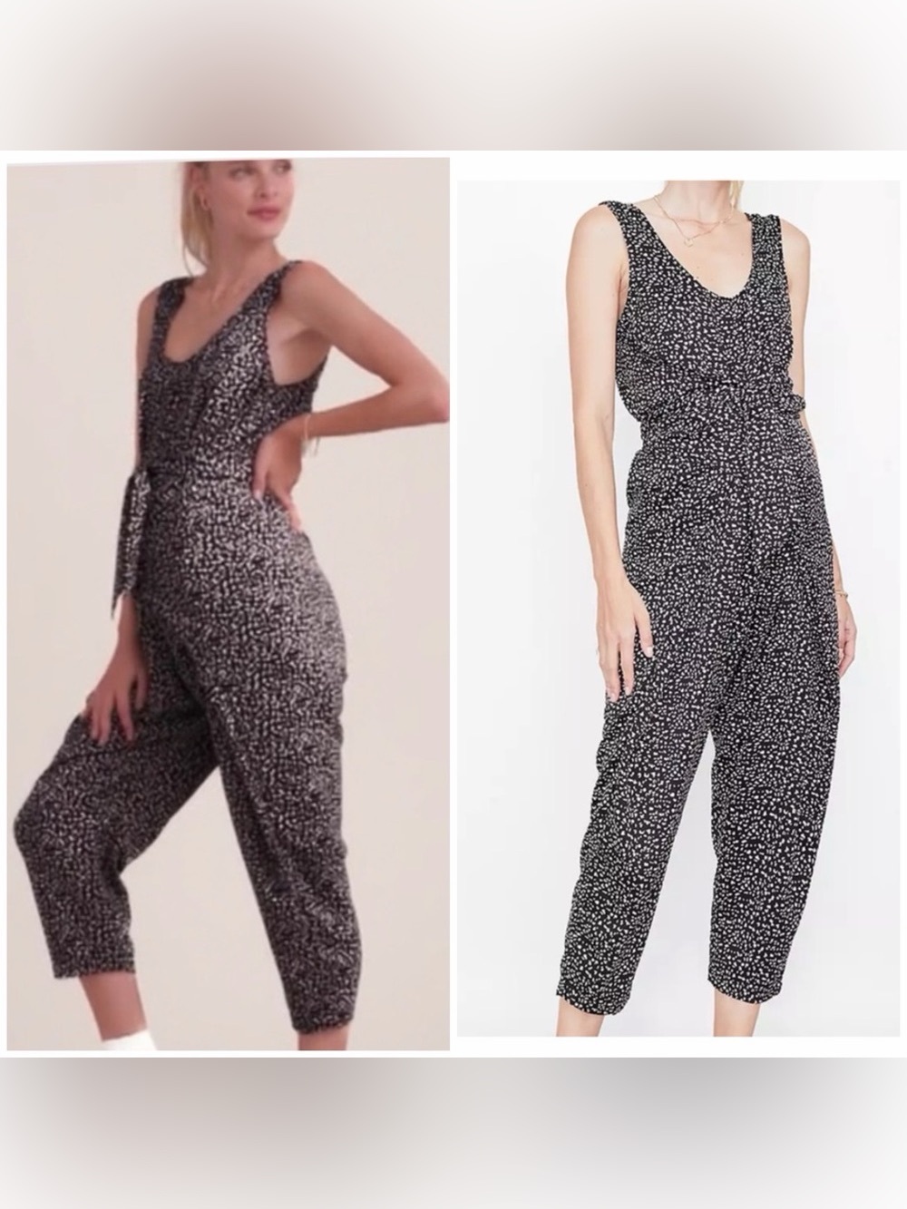 HATCH Jumpsuit Maternity 1 Sz Small Wrap Around Black Satin